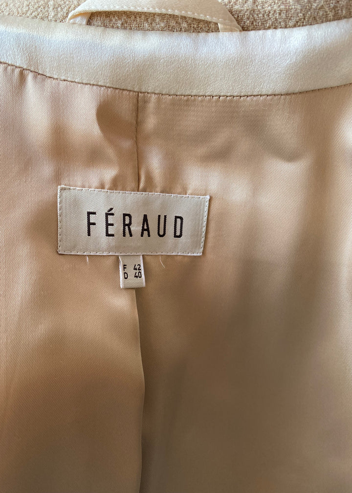 Feraud Woollen Beige Coat