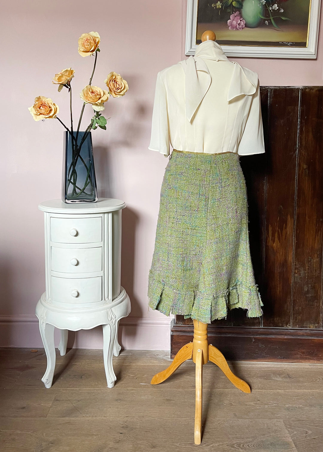 Frou Frou Sparkly Tartan Skirt