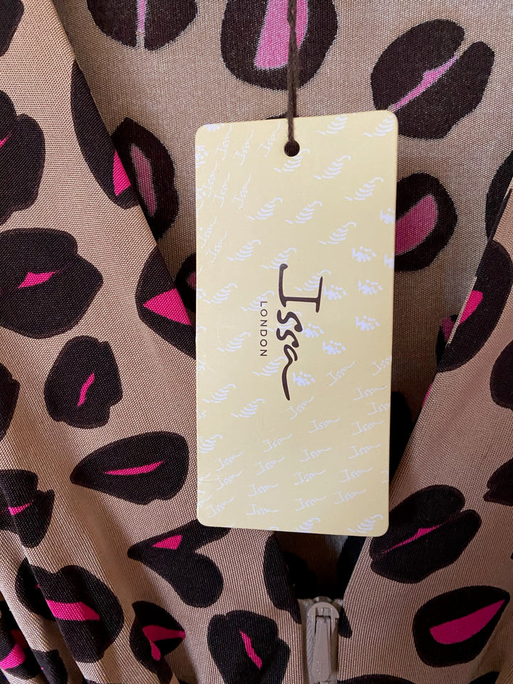 ISSA London Leopard Print Dress