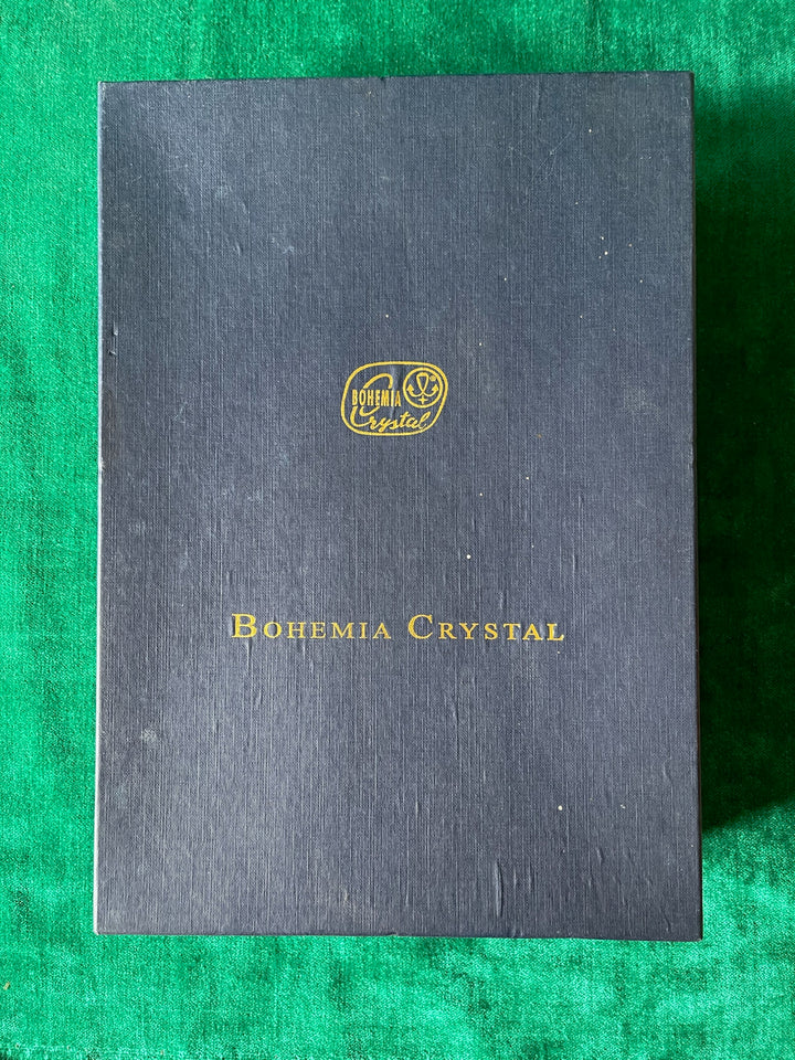 Bohemia Crystal Liqueur Glasses