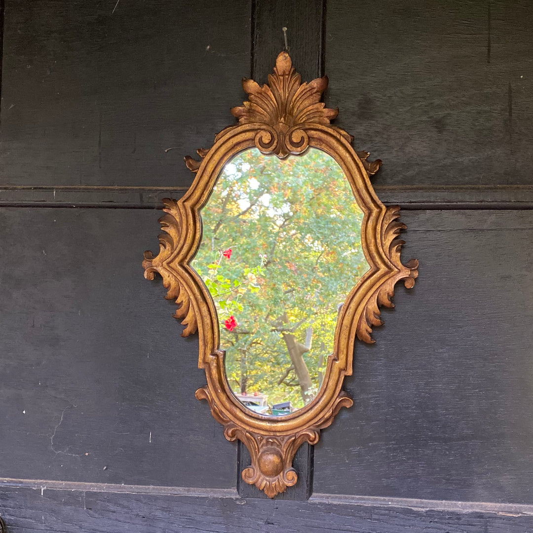 Small Gilt Gold Mirror