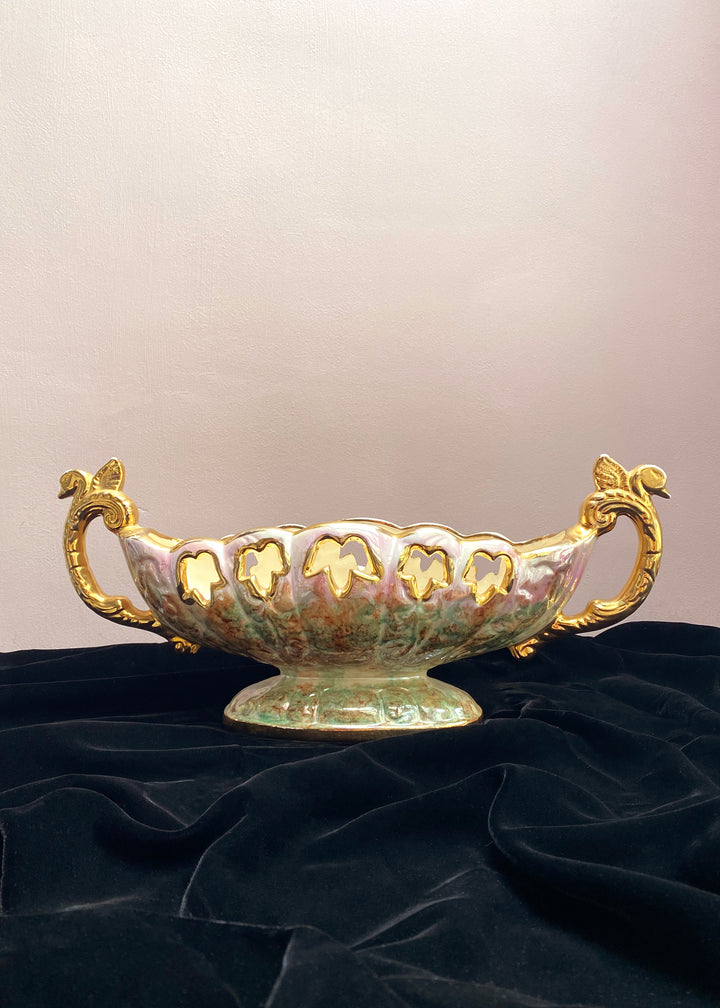 Opal Hand-painted H. Bequet Centrepiece