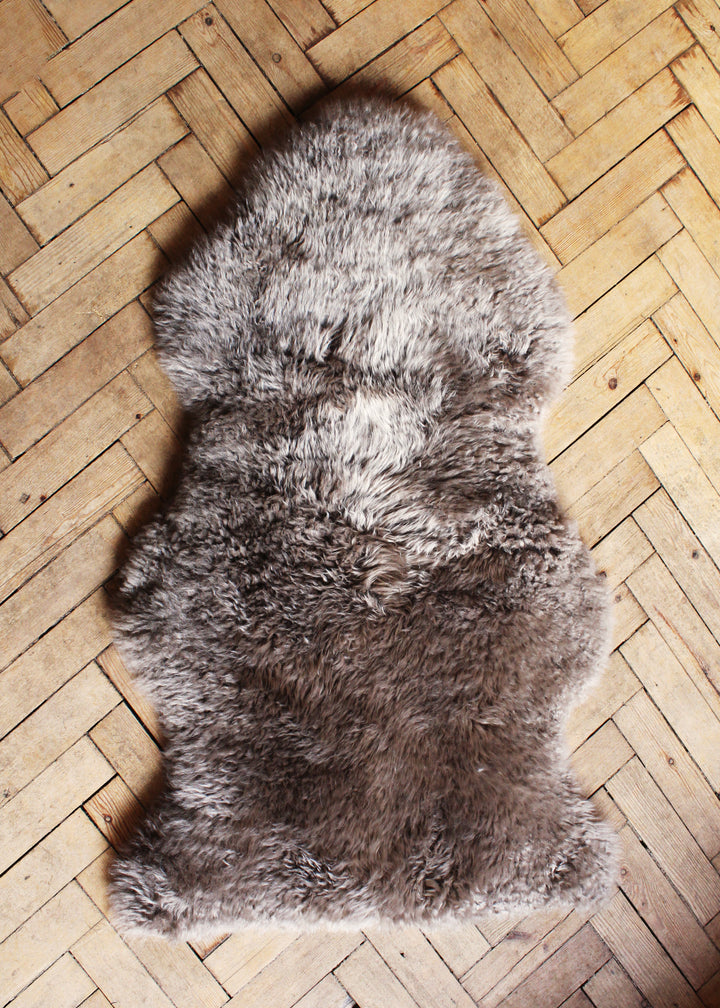 Single Sheepskin Rug - Ten Colours