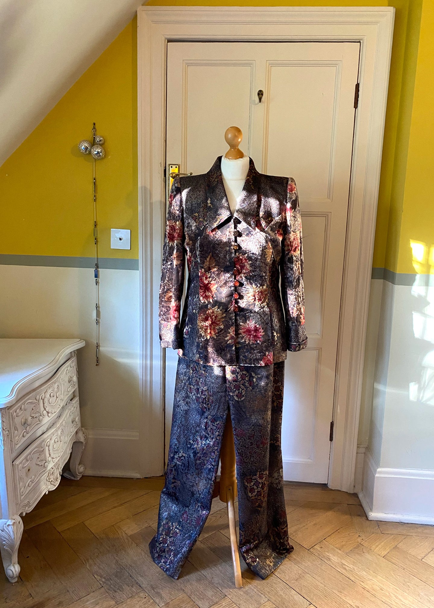Hardy Amies Floral Bespoke Suit