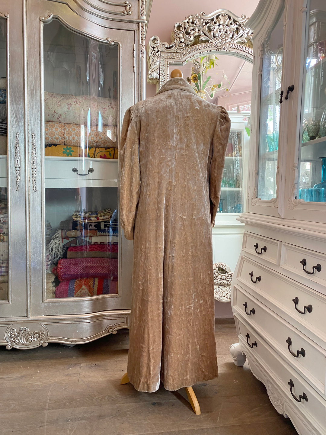 ILGWU Vintage Velvet Coat