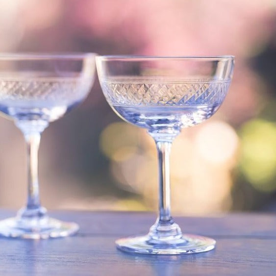  The Vintage List Bands Champagne Saucers Set of 6