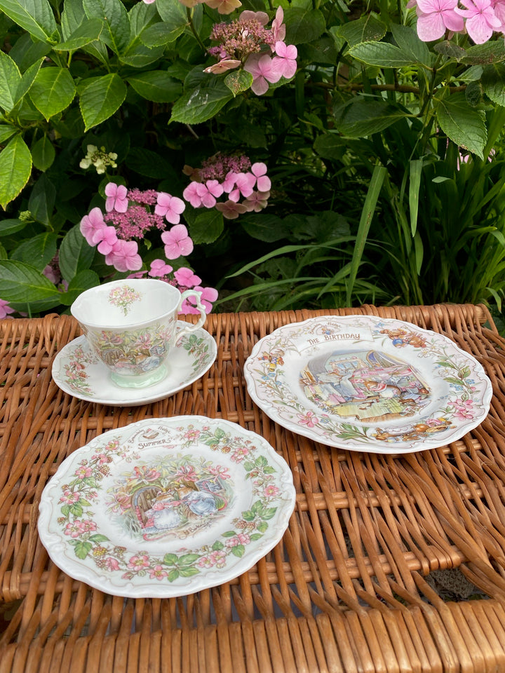 Royal Doulton Brambly Hedge The Birthday Plate