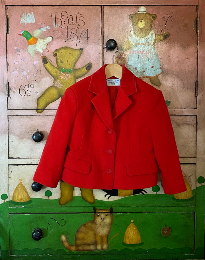 United Colours of Benetton Red Kids Blazer