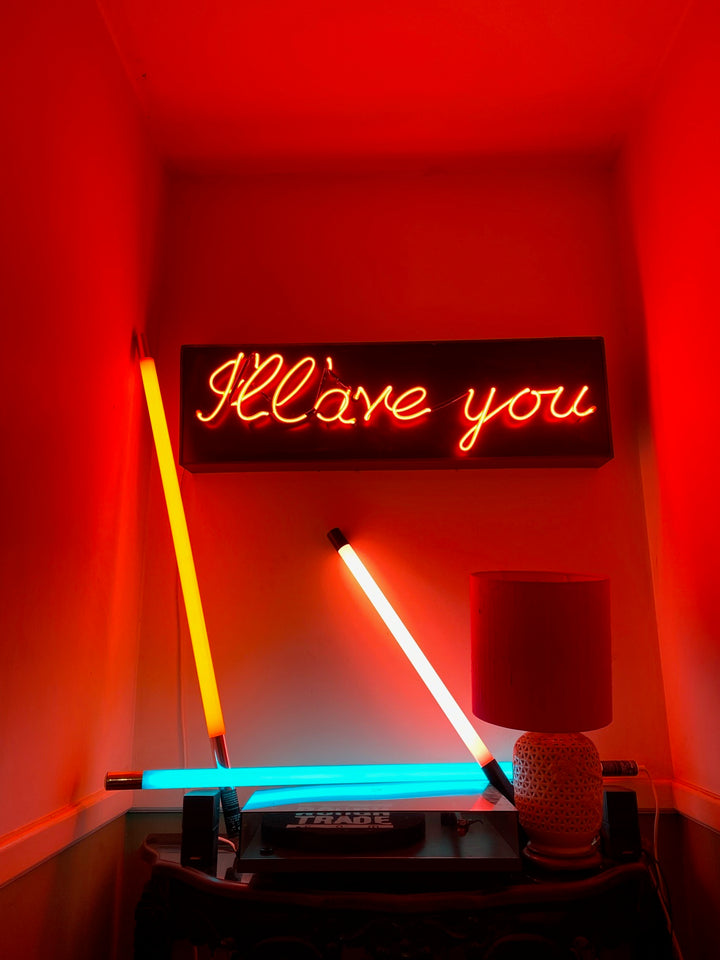 Fluorescent Tube Floor Light 105cm