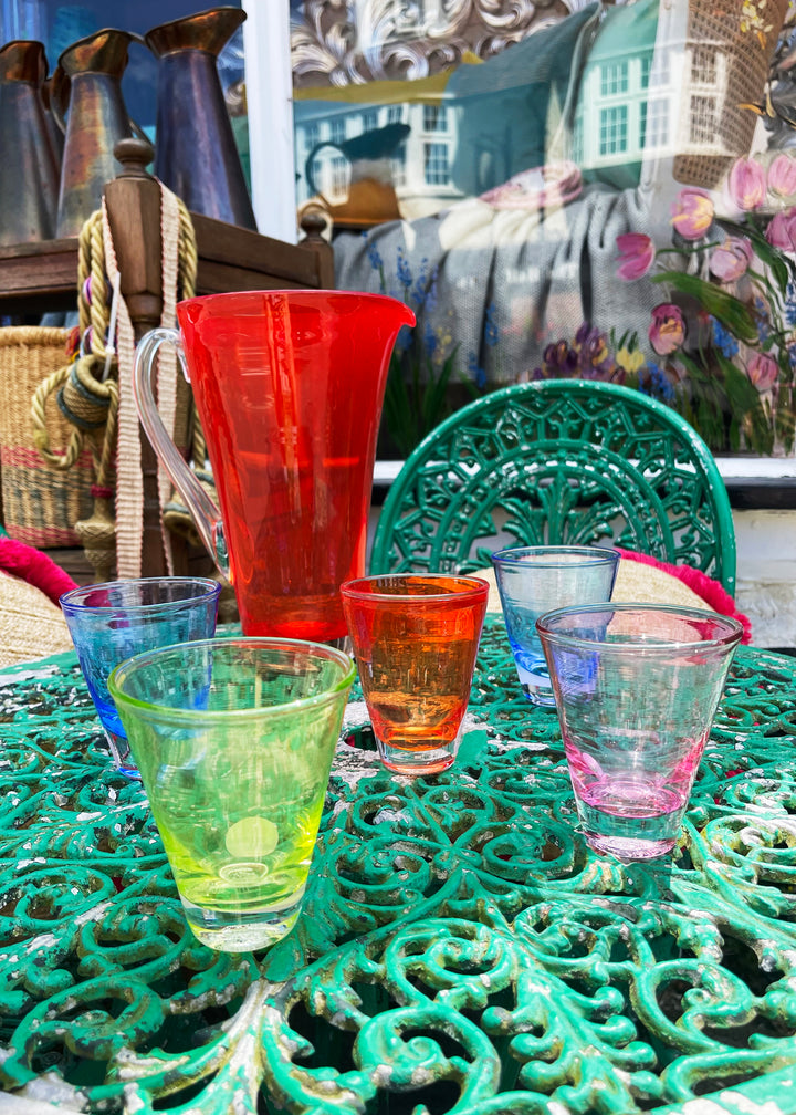 Handblown Tapered Tumblers
