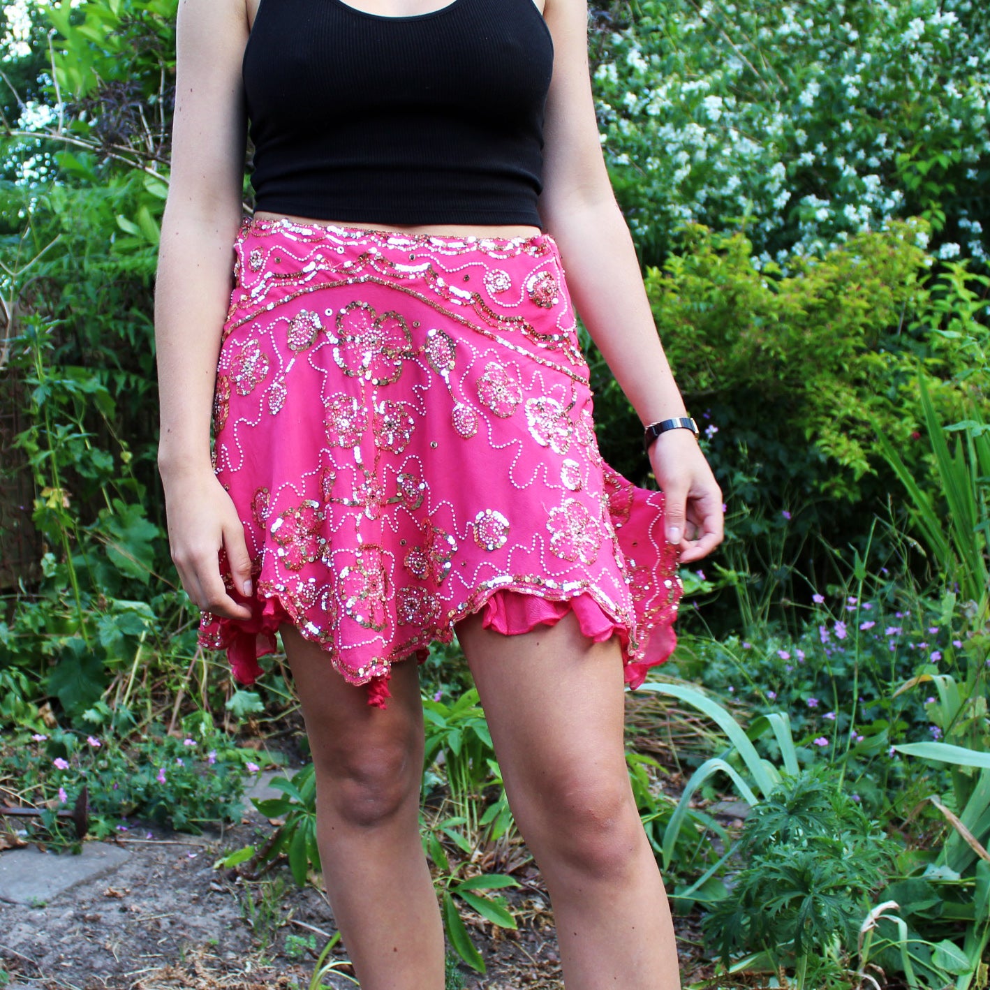 Vintage Temperley Sequin Skirt
