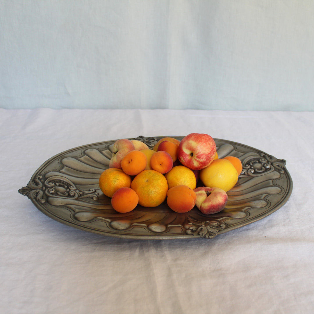 pewter tray