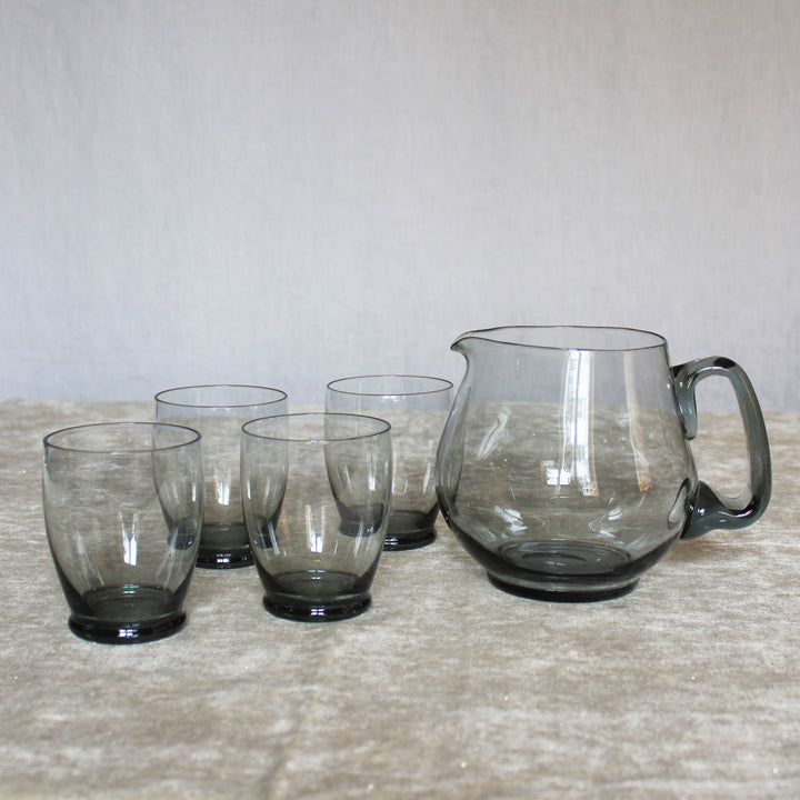 Scandinavian pitcher &amp; glass