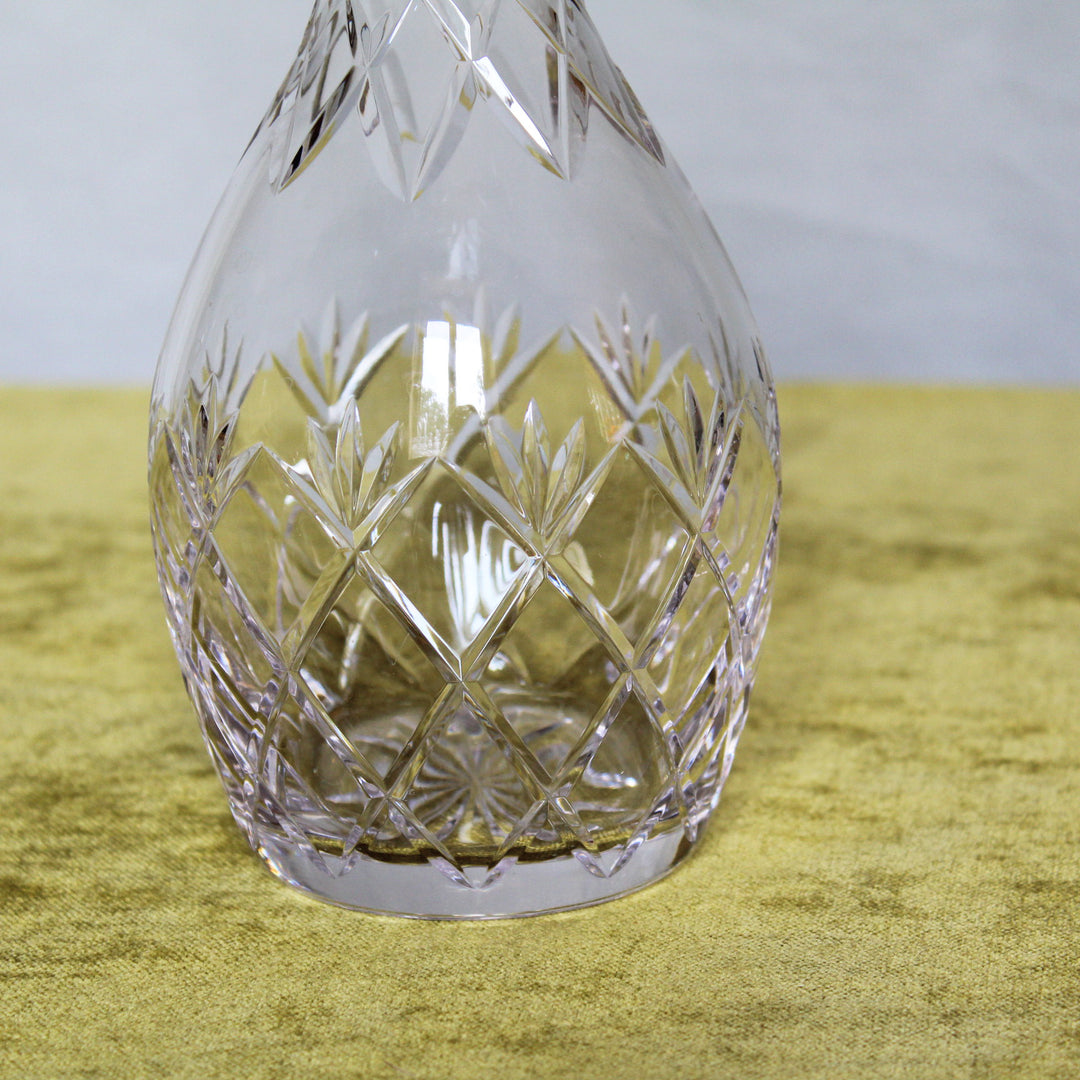 Vintage Crystal Club Decanter