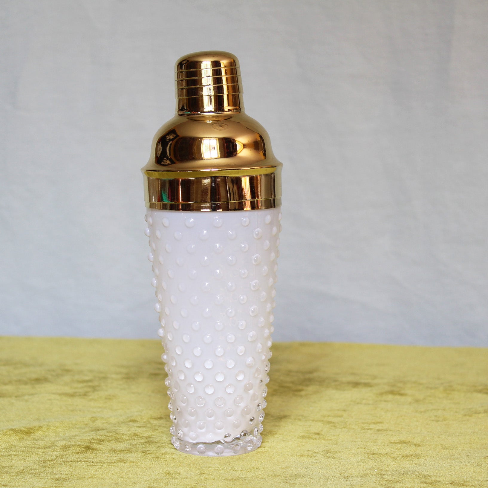 Tall White Cocktail Shaker