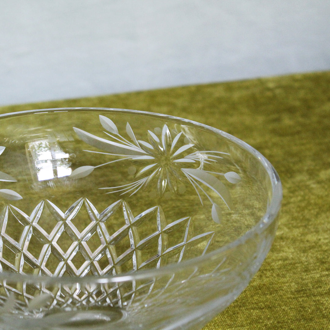 Bohemian Crystal Bowl