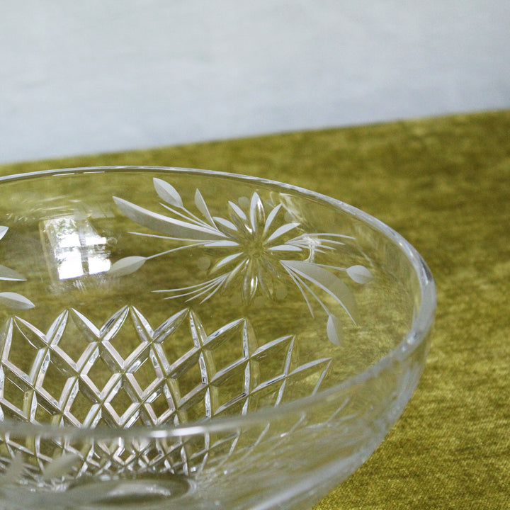 Bohemian Crystal Bowl
