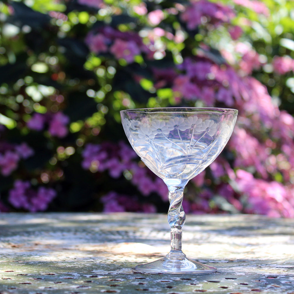 1930's Steven & Williams Champagne Coupes
