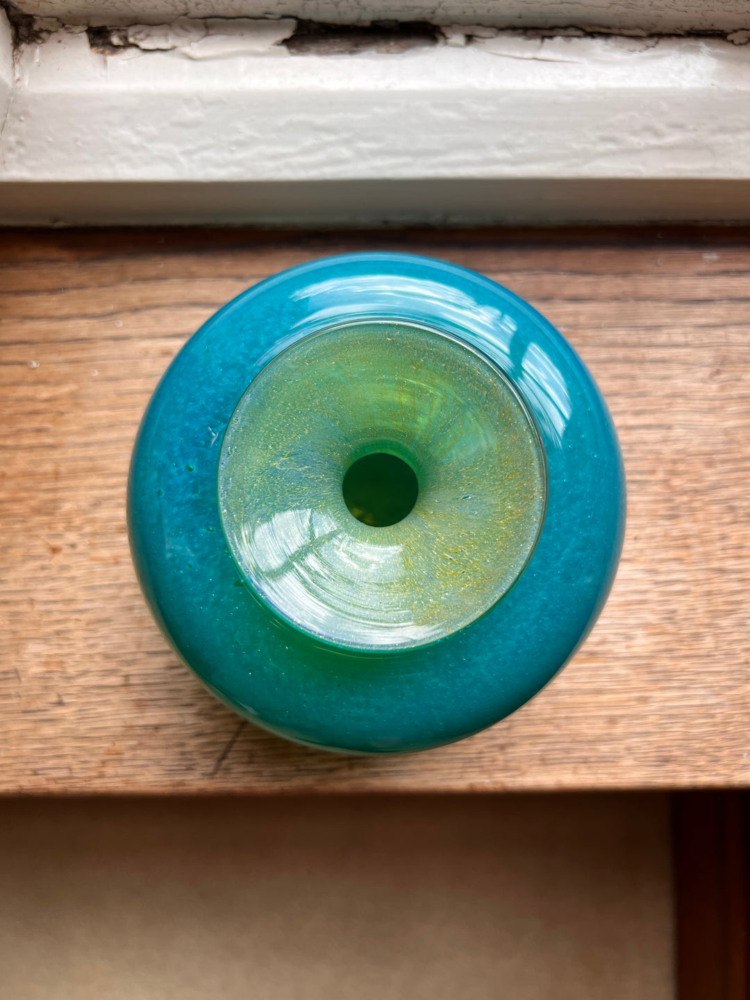 Vintage Mdina Ming Globe Vase Sea &amp; Sand Series