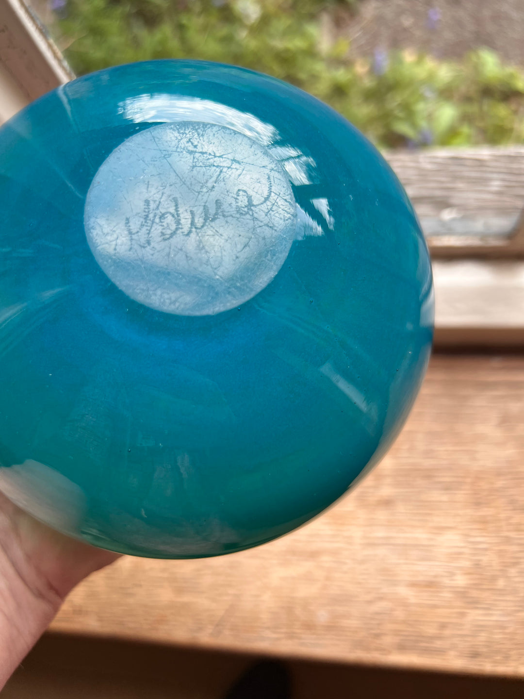Vintage Mdina Ming Globe Vase Sea &amp; Sand Series