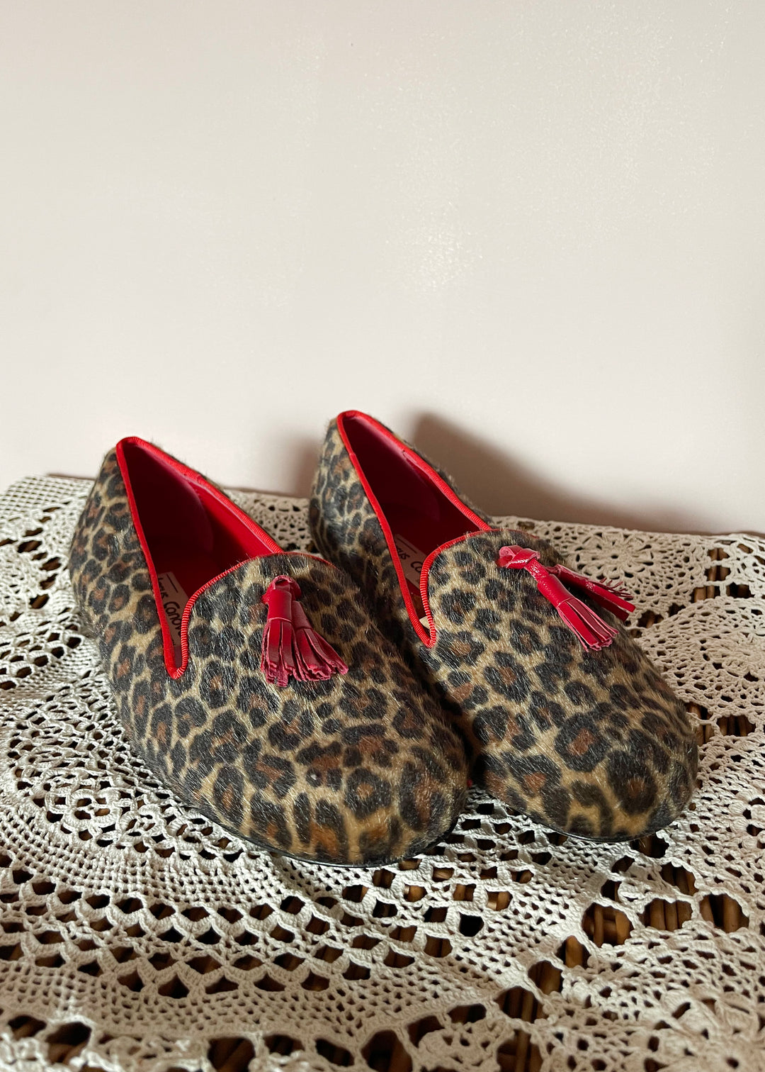 Jesus Cánovas Leopard Slipper