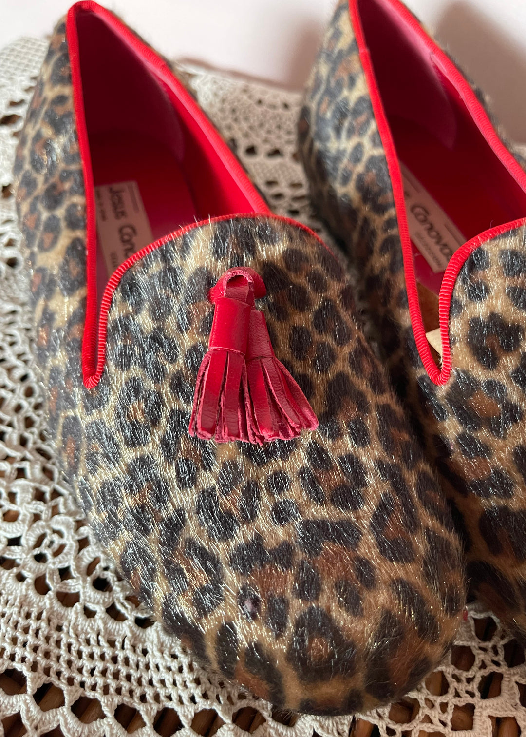 Jesus Cánovas Leopard Slipper