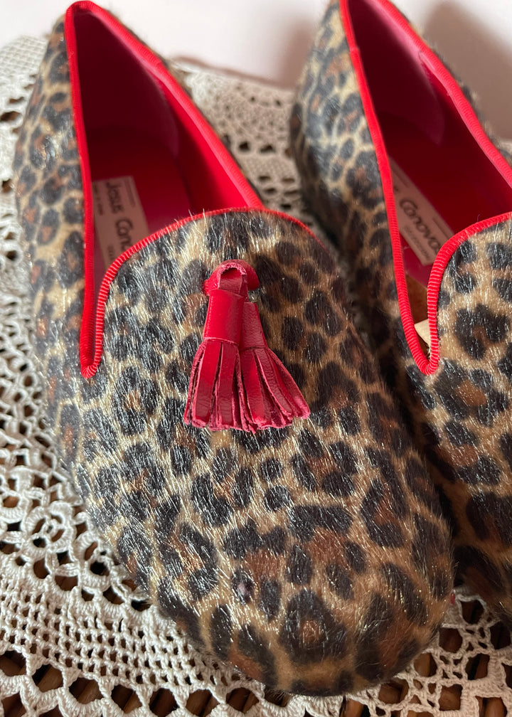 Jesus Cánovas Leopard Slipper