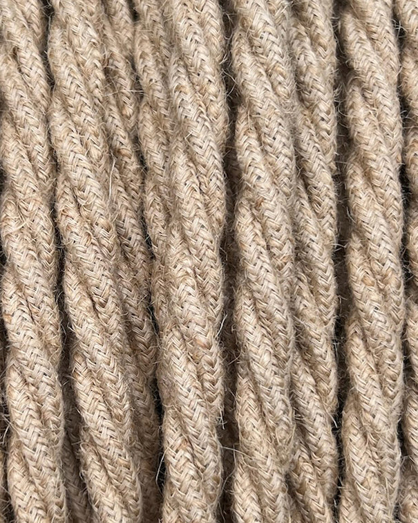 Jute - Lola's Leads Fabric Extension Cable