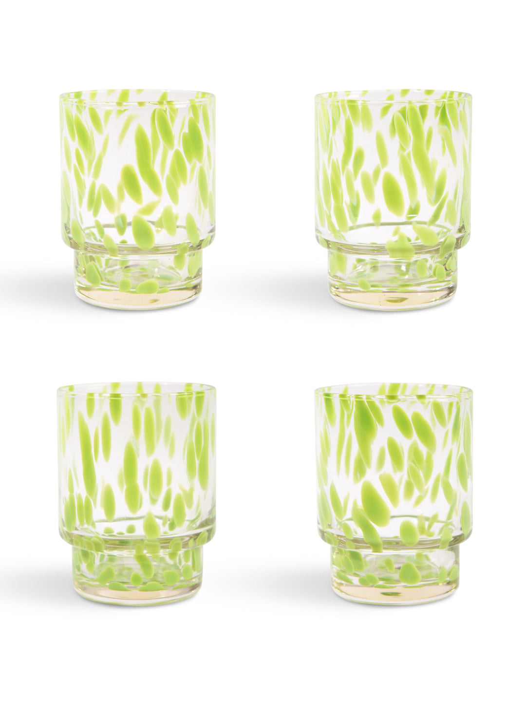 Green Tortoiseshell Tumblers