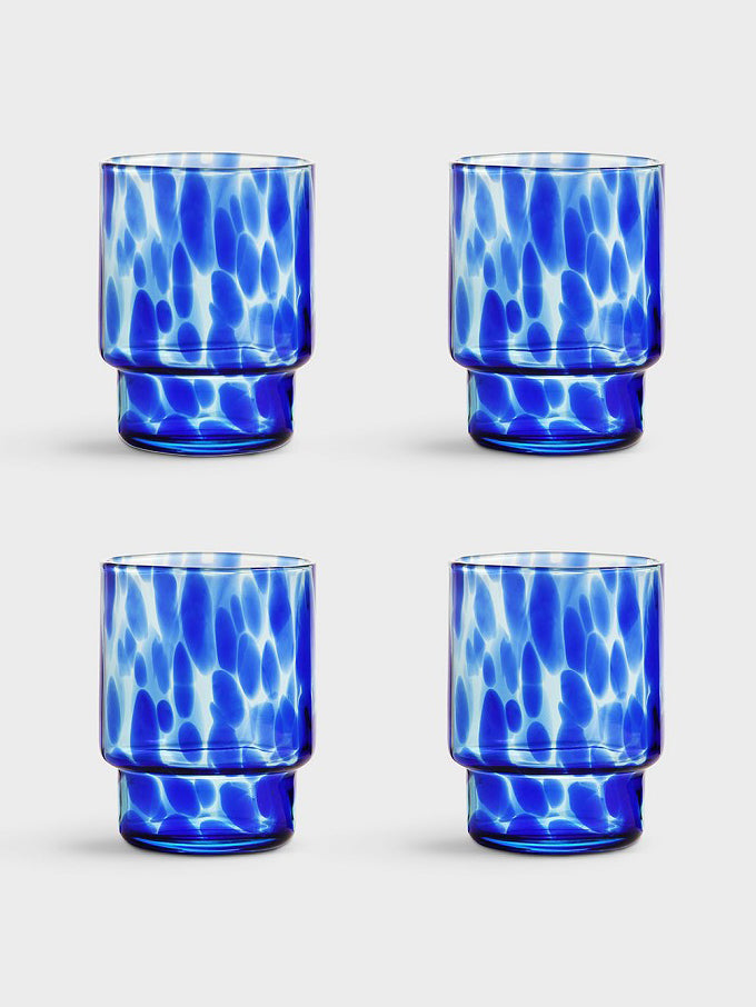 Blue Tortoiseshell Tumblers