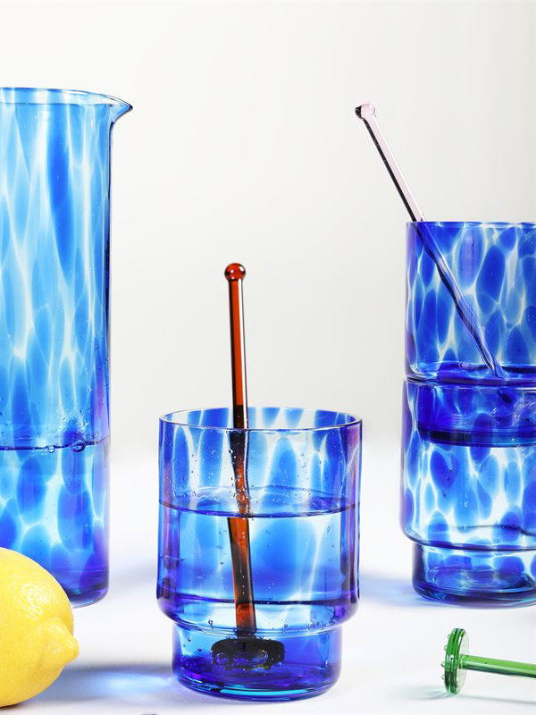 Blue Tortoiseshell Tumblers