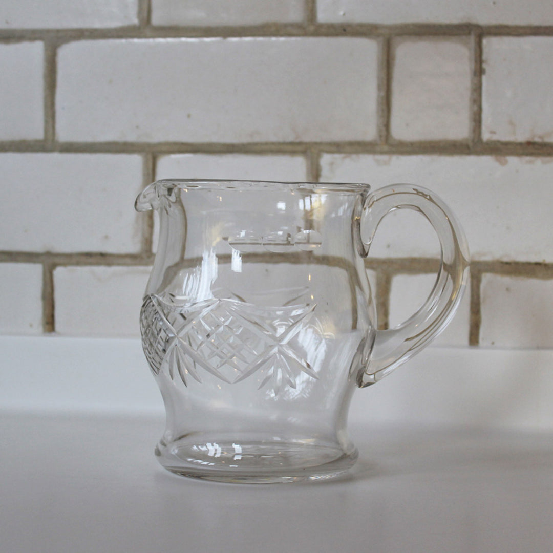 cut glass pitcher