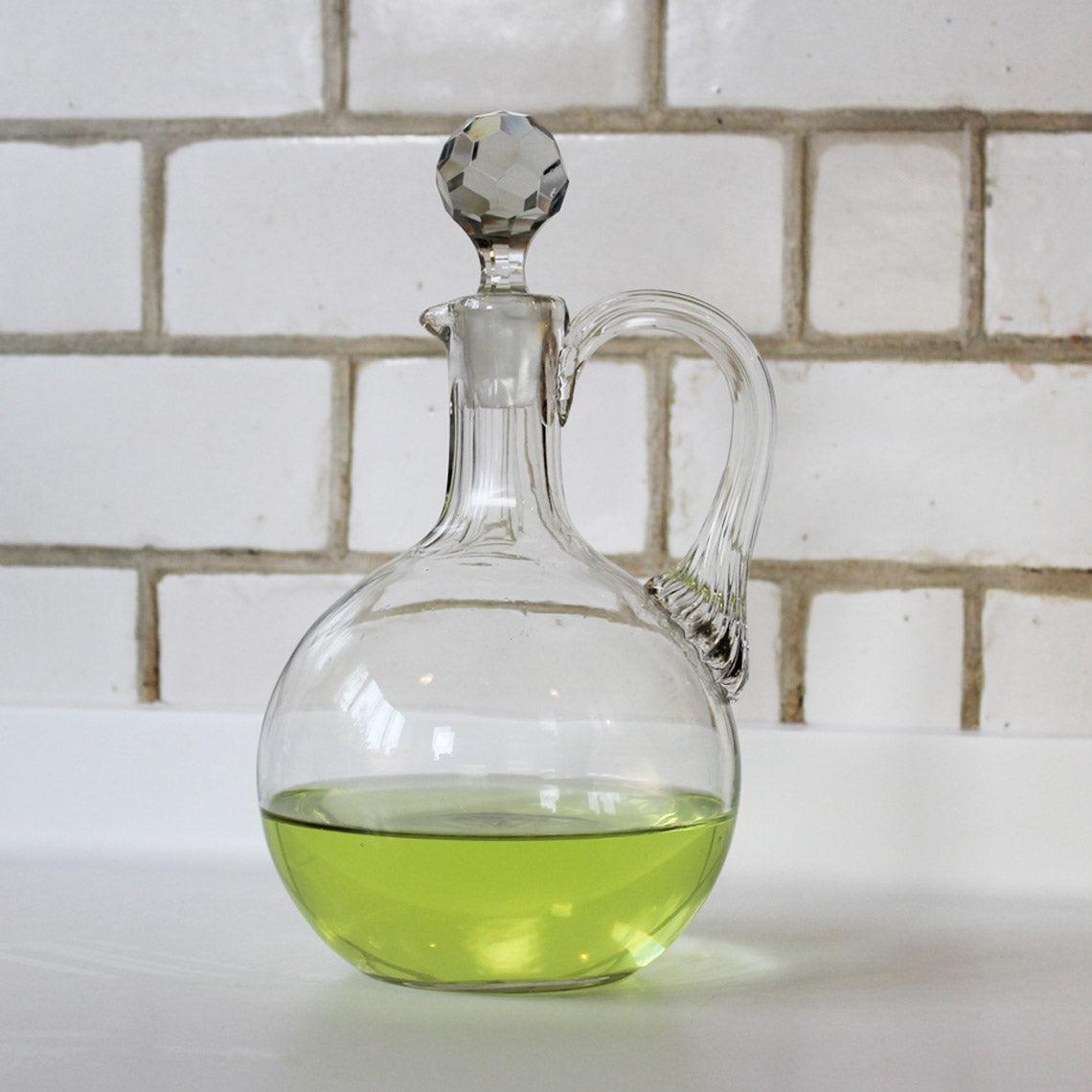 Glass Jug with Stopper