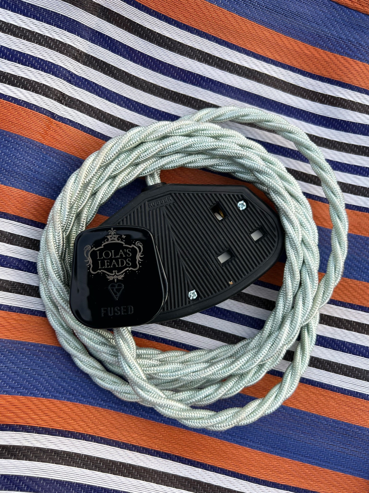 Lola's Leads Welmish Blue extension cable