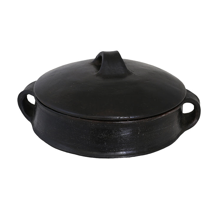 Raine &amp; Humble Black Traditional Casserole Dish