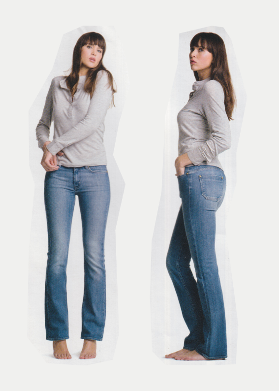 London Mid-Rise, Subtle Bootcut Jeans
