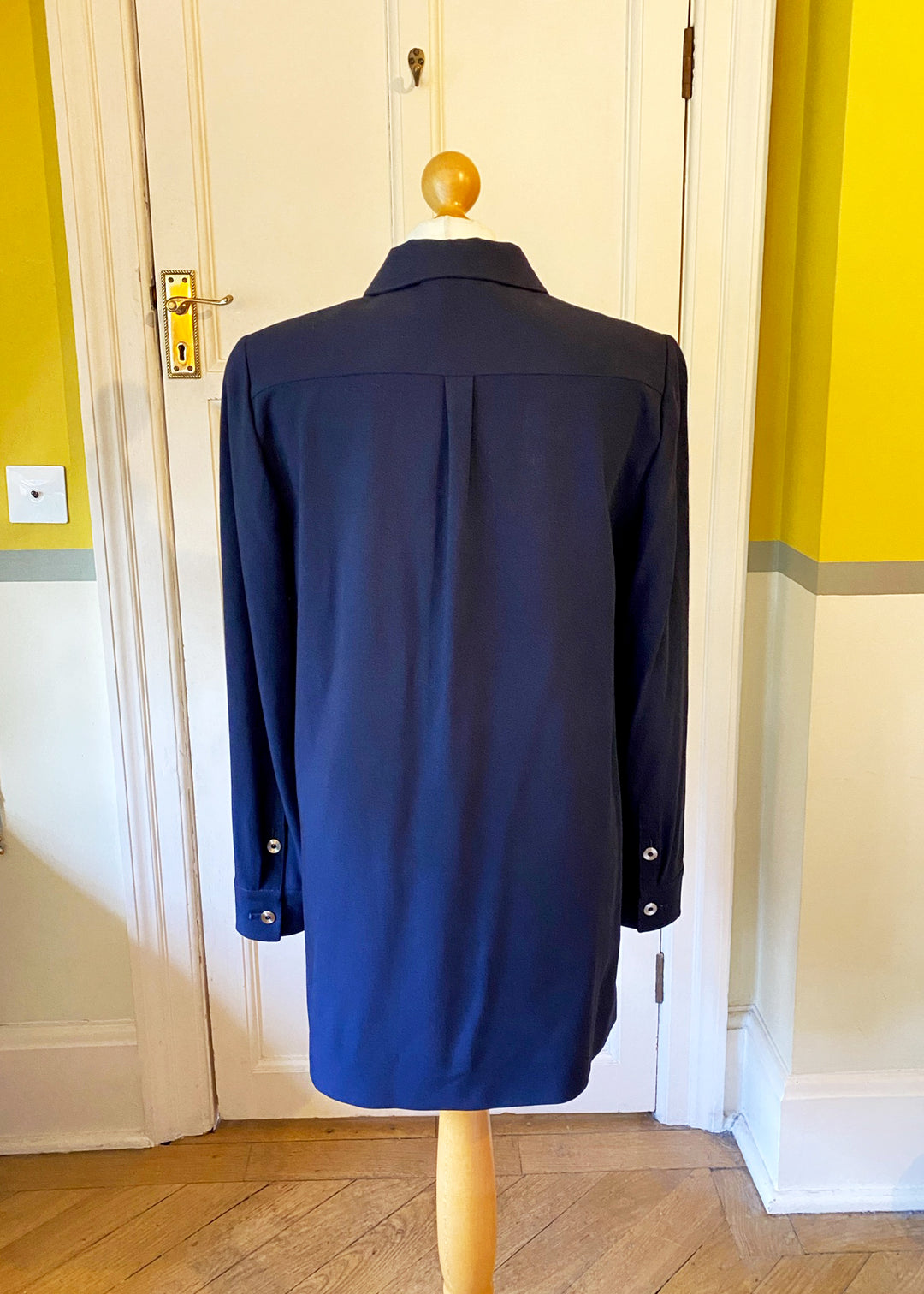 Louis Féraud Navy Oversized Shirt