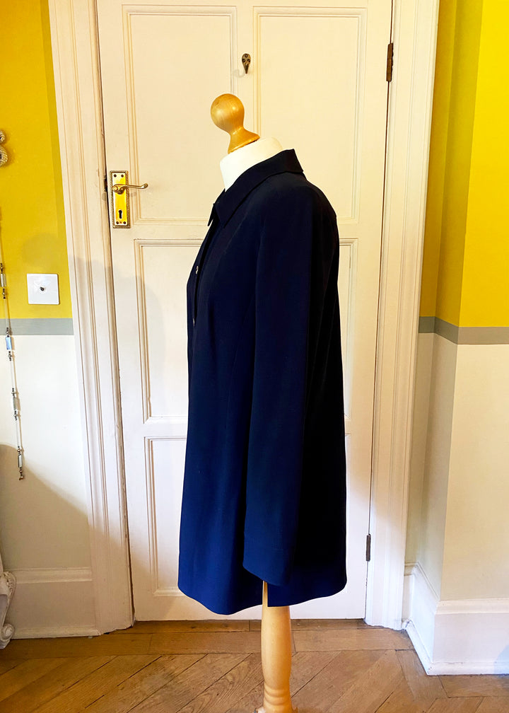 Louis Féraud Navy Oversized Shirt