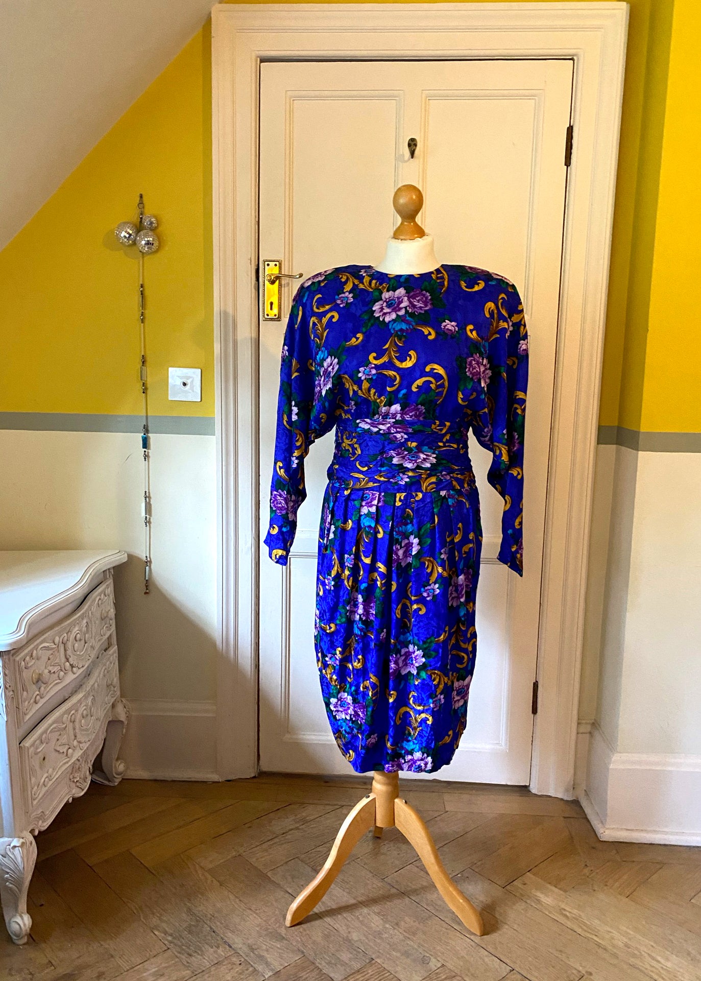 Maggy London Silk Printed Dress