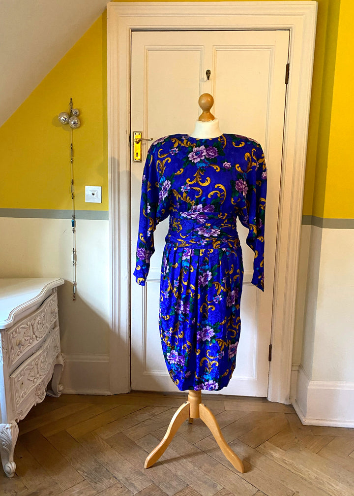 Maggy London Silk Printed Dress