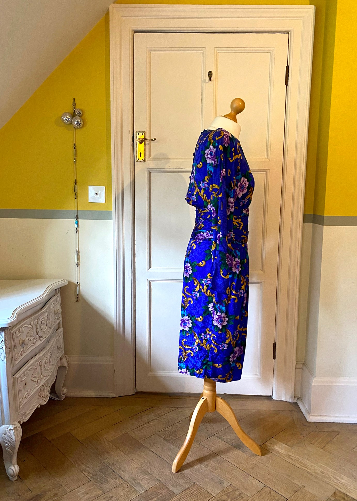 Maggy London Silk Printed Dress