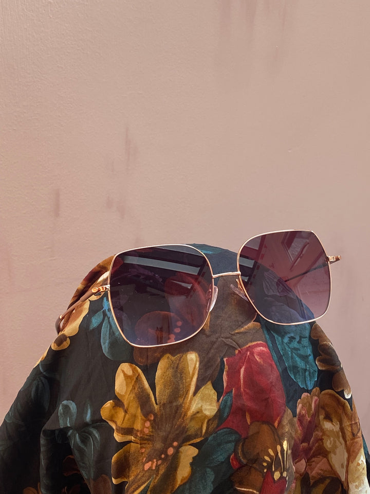 Maje Oversized 70s Sunglasses
