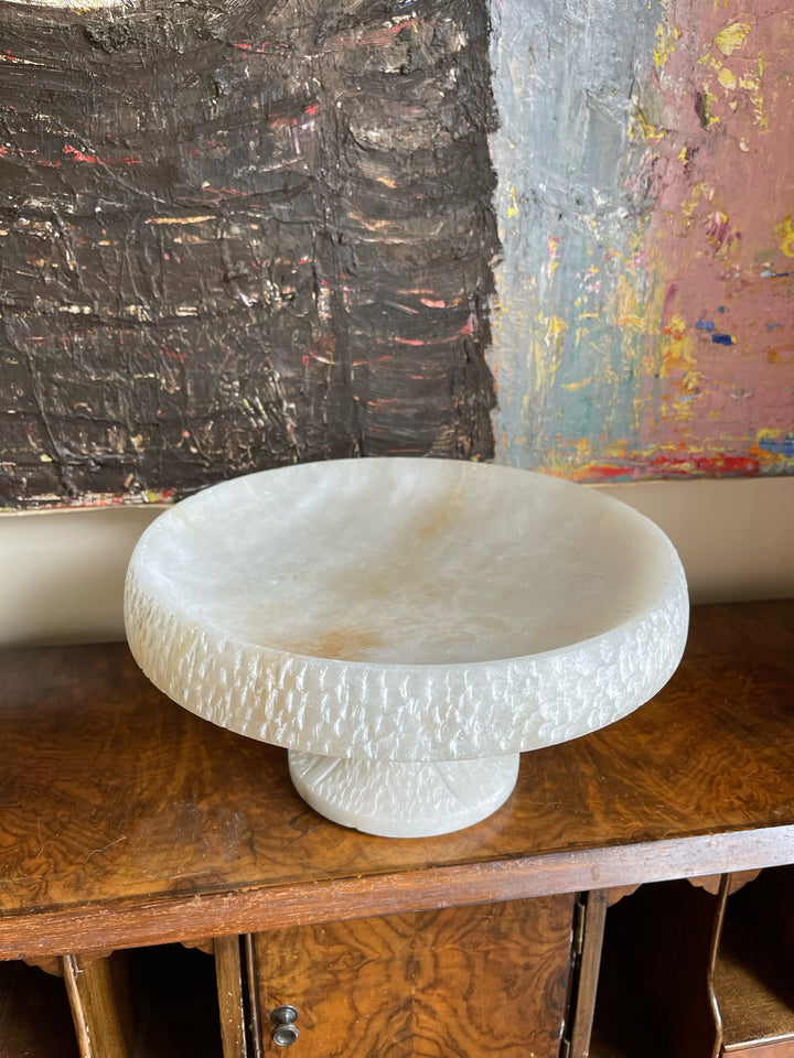 Alabaster Cake Stand