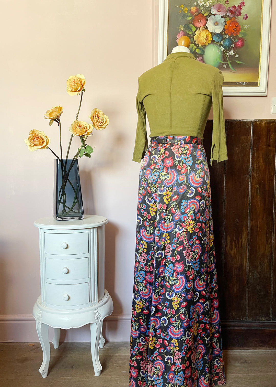 Michiko Koshino JEANS Sheer Green Shirt