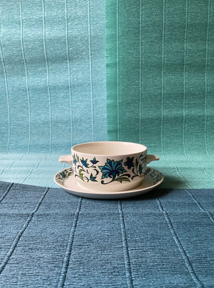 Midwinter Spanish Garden Soup Cup &amp; Saucer