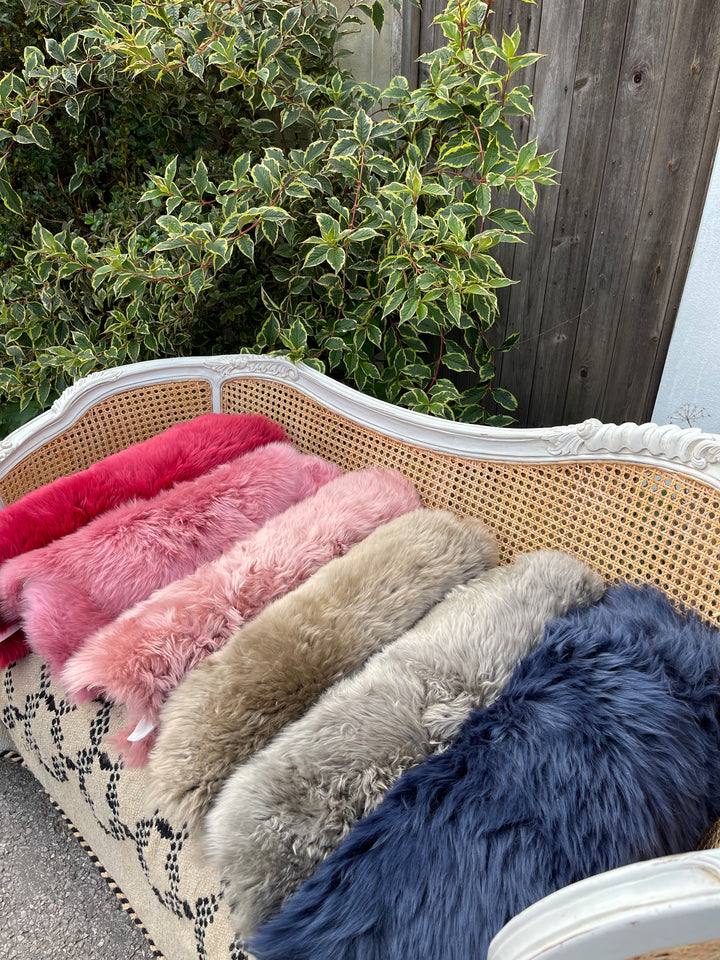 Single Sheepskin Rug - Ten Colours