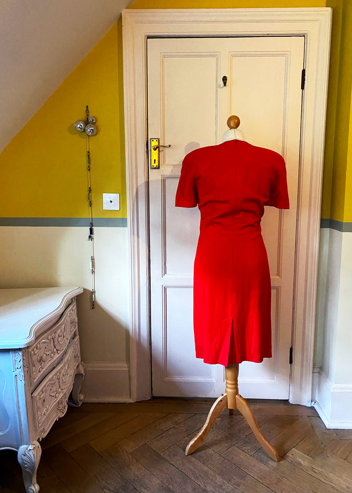 Mondi Red Embellished Dress