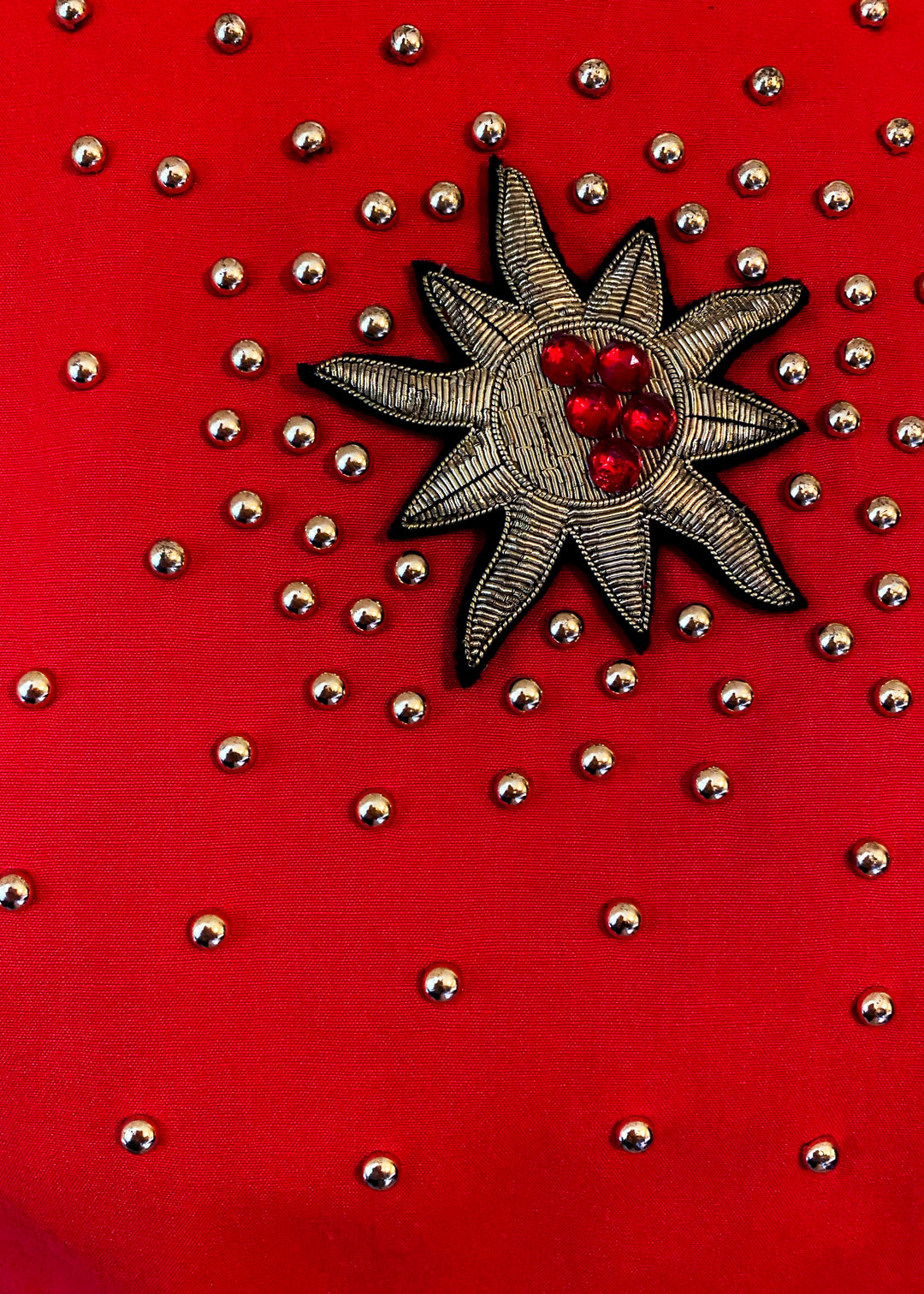 Mondi Red Embellished Dress