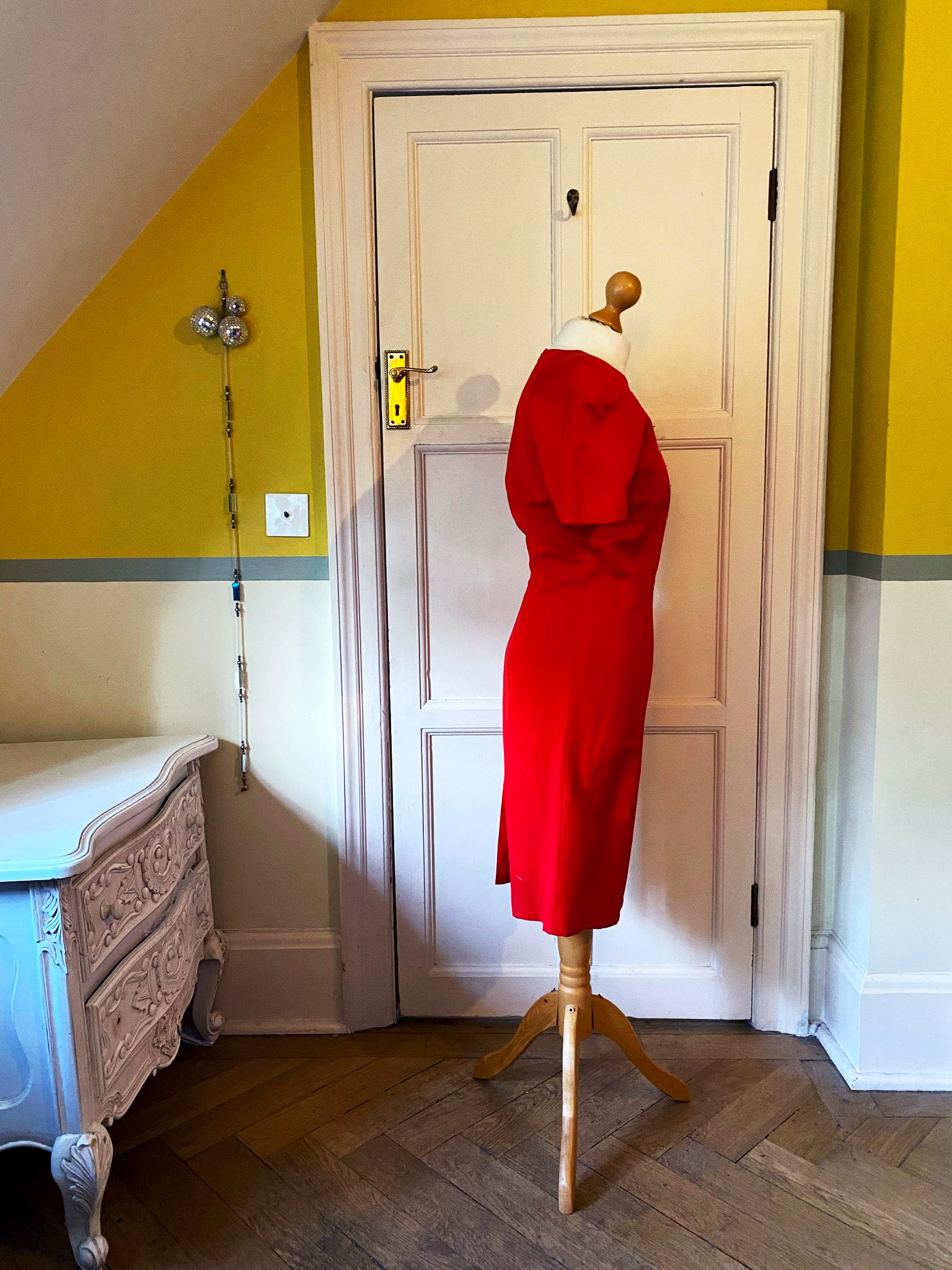 Mondi Red Embellished Dress