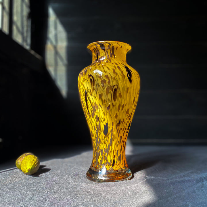 Murano Leopard Bouquet Vase